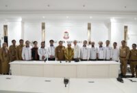 Munafri Arifuddin Walikota Makassar Bersama Pengurus Lembaga Tripartit Kota Makassar, Ist.