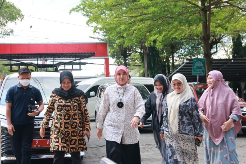 Foto: Wakil Walikota Makassar, Aliyah Mustika, saat mengunjungi RSUD Daya.