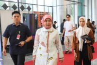 Foto: Wakil Wali Kota Makassar, Aliyah Mustika, Kunjungi Booth di APEKSI 2025.