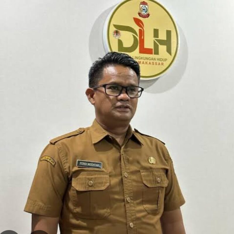Foto: Ferdy Mochtar, Plt Kepala Dinas Lingkungan Hidup Kota Makassar