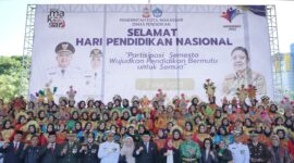 Foto: Walikota Makassar Munafri Arifuddin, Wakil Walikota Makassar Aliyah Mustika, Bersama jajaran Forkopimda Makassar.