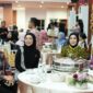 Foto: Ketua TP PKK, Melinda Aksa, Bersama Rombongan