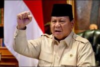 Foto: Presiden Prabowo Subianto, yang juga merupakan Ketua Umum Partai Gerindra saat berpidato. (dok/all)