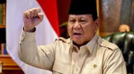 Foto: Presiden Prabowo Subianto, yang juga merupakan Ketua Umum Partai Gerindra saat berpidato. (dok/all)