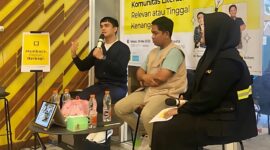 Ruang Buka Konawe menyelenggarakan kegiatan LiteraTalk,  bertempat di Rans Café, Unaaha