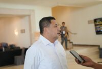 Wali Kota Makassar, Munafri Arifuddin, usai memaparkan capaian 100 hari kerja MULIA, Kamis (29/5/2025).