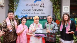 Foto: Wakil Wali Kota Makassar, Aliyah Mustika Ilham, pada saat membuka Prife Wellness Gallery (PWG) Rumah Sehat Prife.