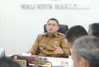 Foto: Walikota Makassar, Munafri Arifuddin Bersama BBWS Pompengan Membahas Pengelolaan Sungai sebagai Solusi atasi banjir.