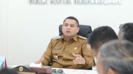 Foto: Walikota Makassar, Munafri Arifuddin Bersama BBWS Pompengan Membahas Pengelolaan Sungai sebagai Solusi atasi banjir.