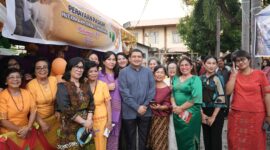 Foto: Walikota Makassar Munafri Arifuddin Bersama Peserta Perayaan Hari Raya Paskah 2025.