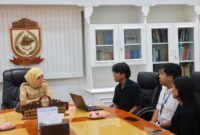 Foto: Wakil Wali Kota Makassar, Aliyah Mustika Ilham, saat menerima audiensi dari Panitia Pelaksana Ajang Apresiasi Duta GenRe (Adujak) Kota Makassar Tahun 2025–2028.