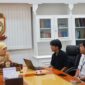 Foto: Wakil Wali Kota Makassar, Aliyah Mustika Ilham, saat menerima audiensi dari Panitia Pelaksana Ajang Apresiasi Duta GenRe (Adujak) Kota Makassar Tahun 2025–2028.