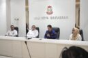 Wali Kota Makassar Munafri Arifuddin menerima audiensi Karang Taruna Kota Makassar untuk membahas sinergi dalam menangani isu sosial, Rabu (11/6/2025).