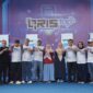 Wali Kota Makassar Munafri Arifuddin bersama jajaran Bank Indonesia dan Pemerintah Provinsi Sulawesi Selatan berfoto bersama saat Launching Festival QRIS TAP Sulawesi Selatan di Jalan Jenderal Sudirman, Minggu (29/6/2025).