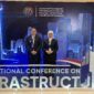 Foto: Wali Kota Makassar, Munafri Arifuddin dan Wakil Wali Kota Makassar, Aliyah Mustika, Saat menghadiri kegiatan International Conference on Infrastructure 2025.
