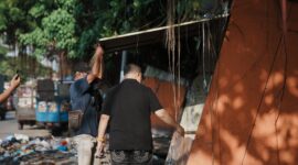 Foto: Wali Kota Makassar, Munafri Arifuddin, Saat inspeksi mendadak di Jalan Gatot Subroto, Kecamatan Tallo, Kota Makassar.