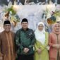 Foto: Munafri Arifuddin bersama Ketua TP PKK Makassar, Melinda Aksa, menggelar acara open house di Rumah Jabatan Wali Kota, Jumat (6/6/2025).