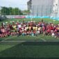 Foto: Sekertaris Daerah (Sekda) Makassar Andi Zulkifly membuka turnamen Minisoccer Pemerintah Kota (Pemkot) Makassar di Lapangan Sapta Minisoccer, Jalan AP Pettarani, Minggu (22/6).