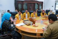 Wakil Wali Kota Makassar, Aliyah Mustika Ilham, menerima audiensi PD IPM Kota Makassar bahas kolaborasi program pelajar dan pemerintah di Balai Kota, Senin (28/7/2025).