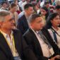 Wali Kota Makassar, Munafri Arifuddin (tengah), menghadiri sesi pembukaan World Cities Summit Mayors Forum 2025 di Vienna, Austria, Rabu (2/7), bersama delegasi dari berbagai negara.