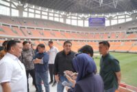 Wali Kota Makassar, Munafri Arifuddin, bersama jajaran Pemkot Makassar melakukan kunjungan studi lapangan ke Jakarta International Stadium (JIS), Rabu, 30 Juli 2025, sebagai bagian dari perencanaan pembangunan Stadion Untia di Kota Makassar.