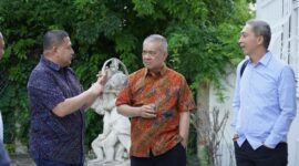 Foto: Wali Kota Makassar Disambut Hangat Dubes RI untuk Austria di Wina, Mr. Damos Dumali Agusman.