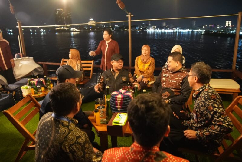 Foto: Walikota Makassar, Munafri Arifuddin, dan Wakil Walikota, Aliyah Mustika Ilham, menjamu Menteri Pendidikan Dasar dan Menengah (Mendikdasmen) Prof. Dr. Abdul Mu'ti.