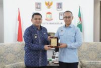 Foto: Walikota Makassar Munafri Arifuddin bersama Wakil Ketua MPR RI, Eddy Soeparno