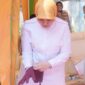 Foto: Wakil Walikota Makassar, Aliyah Mustika Ilham, Saat menghadiri peletakan batu pertama pembangunan SPPG yang diselenggarakan oleh Polres Pelabuhan.
