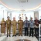 Foto: Wali Kota Makassar, Munafri Arifuddin, Saat menerima kunjungan dari jajaran GPIB Majelis Jemaat Immanuel Makassar.