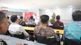 Wali Kota Makassar, Munafri Arifuddin, membuka secara resmi tahapan asesmen seleksi terbuka Jabatan Pimpinan Tinggi (JPT) Pratama Pemkot Makassar di Kantor LAN Antang, Senin (25/8/2025).