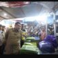 Wali Kota Makassar, Munafri Arifuddin saat melakukan inspeksi mendadak (sidak) di Pasar Pabaeng-baeng