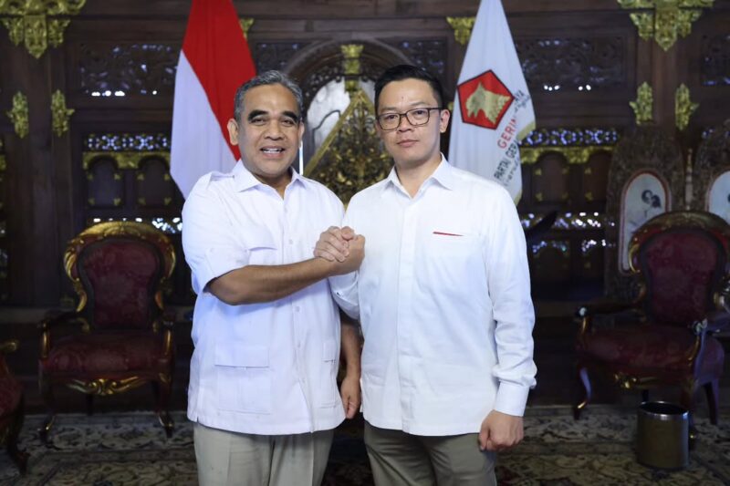 Sugiono dan Ahmad Muzani tetap kompak membangun semangat baru dalam perjuangan Politik Partai Gerindra