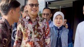 Wakil Wali Kota Makassar, Aliyah Mustika Ilham (berkerudung putih), menghadiri diskusi nasional bertema “Migrasi yang Efektif untuk Pekerja Migran Indonesia” dalam rangkaian Congress of Indonesian Diaspora ke-8 di Ibu Kota Nusantara (IKN), Jumat (1/8/2025).