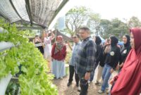 Wali Kota Makassar Munafri Arifuddin brsama warka RT/RW launching Urban Farming