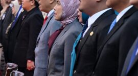 Wakil Wali Kota Makassar Aliya Mustika Ilham Hadiri Pelantikan Walikota dan Wakil Wali Kota Palopo terpilih di Rujab Gubernur Sulawesi Selatan