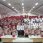 Wali Kota Makassar, Munafri Arifuddin, bersama jajaran Pemkot dan peserta Rapat Koordinasi Verifikasi Lanjutan Penilaian Kota Sehat di Balai Kota Makassar, Rabu (13/8/2025).