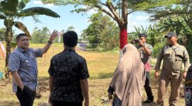 Foto: Wali Kota Makassar, Munafri Arifuddin saat  meninjau salah satu lokasi aset Pemerintah Kota Makassar