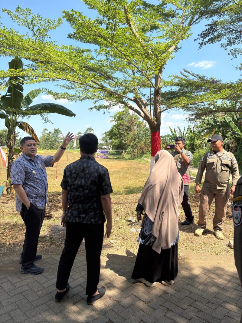 Foto: Wali Kota Makassar, Munafri Arifuddin saat  meninjau salah satu lokasi aset Pemerintah Kota Makassar
