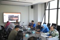 Foto: Sekretaris Daerah (Sekda) Kota Makassar, Andi Zulkifly saat memimpin rapat koordinasi lintas sektor di Gedung MGC