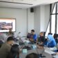 Foto: Sekretaris Daerah (Sekda) Kota Makassar, Andi Zulkifly saat memimpin rapat koordinasi lintas sektor di Gedung MGC