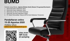 Pemkot Makassar Buka Pintu Cari Nahkoda Baru Direksi Perusda