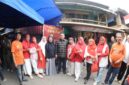 Wali Kota Makassar Munafri Arifuddin bersama Ketua TP PKK Melinda Aksa Mahmud menghadiri Festival Bakar Ikan di Kelurahan Pattingalloang, Ujung Tanah, dalam rangka HUT ke-80 RI.