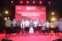 Foto: Walikota Makassar Munafri Arifuddin bersama Wakil Wali Kota Aliyah Mustika Ilham, Ketua TP PKK Makassar Melinda Aksa Mahmud, Ketua DPRD Kota Makassar Supratman, Sekda Kota Makassar Zulkifly Nanda, Camat Manggala Andi Eldi Malka di perayaan pesta rakyat kecamatan manggala
