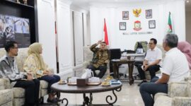 Foto: Walikota Makassar Munafri Arifuddin bersama bersama Balai Besar Wilayah Sungai (BBWS) Jeneberang