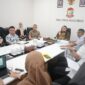 Foto: Wali Kota Makassar Munafri Arifuddin, Sekda Makassar Andi Zulkifly Nanda, Kadis Tata Ruang, Kadis Perumahan, serta mantan Wali Kota Makassar, Ilham Arief Sirajuddin pada pertemuan dengan PT Tanamal Phinsi Properti 