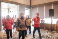Foto: Walikota Munafri saat menghadiri acara Musyawarah Provinsi (Musprov) VI Paguyuban Sosial Marga Tionghoa Indonesia (PSMTI) Sulawesi Selatan yang digelar di Rinra Hotel
