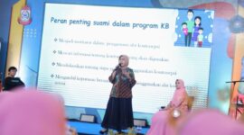 Foto: Dokumentasi kegiatan talkshow bertajuk Pasang Usia Subur dalam rangkaian kegiatan Gebrak PKK memperingati Hari Kesatuan Gerak (HKG) PKK ke-53 tahun