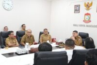 Foto: Wali Kota Makassar Munafri Arifuddin saat menerima audiensi manajemen PT Margamas Indah Development, pengelola Mall Panakkukang dan Myko Hotel