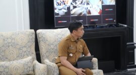 Foto: Kepala Dinas DLH Kota Makassar saat audiens dengan Walikota Makassar